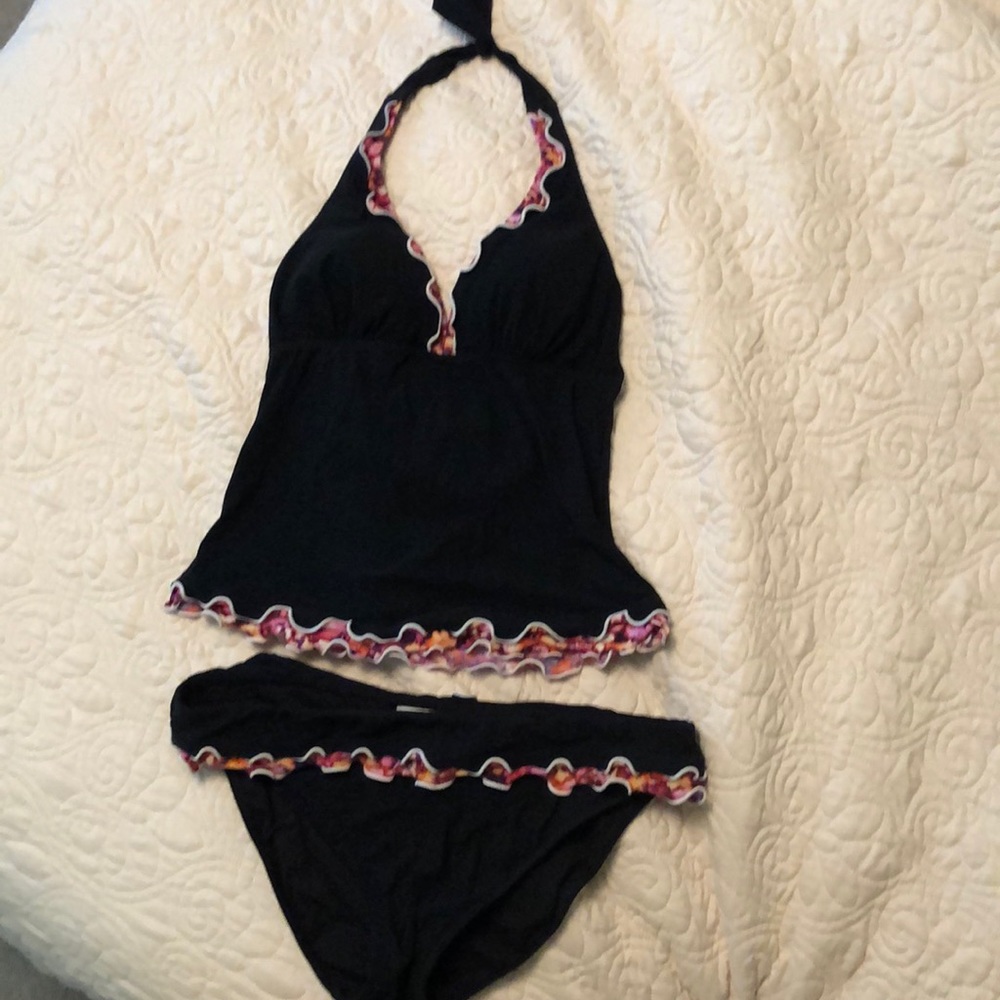 Two piece tankini suit